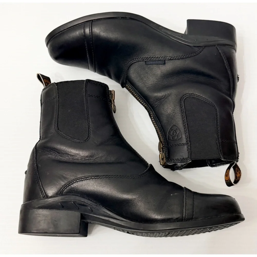 ARIAT Women's Heritage H2O Zipper Paddock Riding Boot Round Toe - 10008732 - 6.5 - Picture 5 of 9